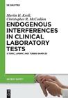 Martin H. Kroll Chris Endogenous Interferences in Clinica (Hardback) (US IMPORT)