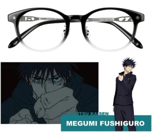 Jujutsu Kaisen Megumi Fushiguro Eyeglass Glasses Frame Pantoscopic Acetate Zoff - Picture 1 of 9