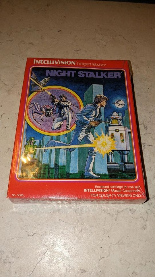 NOS INTELLIVISION "NIGHT STALKER" (1979) #5305 - Image 1 of 2
