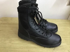 Tracpac Combat Boots Thinsulate Black Size UK9 - Picture 1 of 7