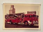 FDNY Ladder 105 1969 Mack C Eaton 75' Tower Ladder Fire Apparatus Photo A46