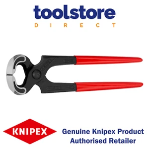 Knipex 5001225 Heavy Duty Carpenters' Pincers Pliers PVC Grip, 225mm - Picture 1 of 4