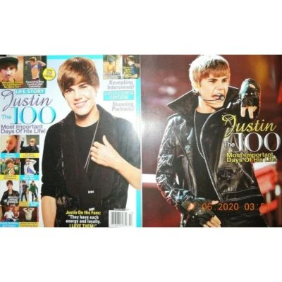 JUSTIN BIEBER life story 100 MOST IMPORTANT DAYS HIS LIFE stunning portraits - Image 1 of 4