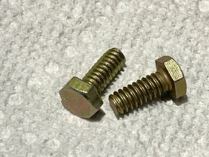 McCulloch Power Mac 6 6A Viti di Montaggio a Punta Bucking - Set di 2 - 104738 NOS - Foto 1 di 1