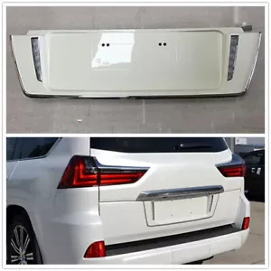 Rear Lift gate Black molding LED Trim Panel For LEXUS LX570 2008-2018 White - Picture 1 of 4