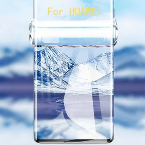 Screen Protector Clear Hydrogel Soft Protective Film For Huawei P30 P20 P40 Lot - Picture 1 of 9