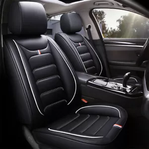 Juego completo de fundas de asiento de coche de cuero PU impermeables para Toyota Corolla 2003-2016 1,8 L - Imagen 1 de 5
