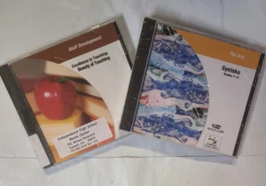 Lot of 2 Sunburst Visual Media DVD/CD THE ARTS/Gyotaku + Beauty of Teaching VG - Picture 1 of 3