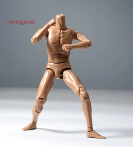 Modellino uomo PVC scala 1:6 AT025 resistente 12" body soldato giocattoli da collezione - Foto 1 di 12