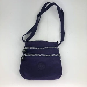 Kipling lila Schultertasche Umhängetasche kleine Damentasche aa5 - Bild 1 von 12