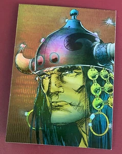1995 Comic Images Conan III todo cromo subconjunto # M5 Ready Warrior - Imagen 1 de 2
