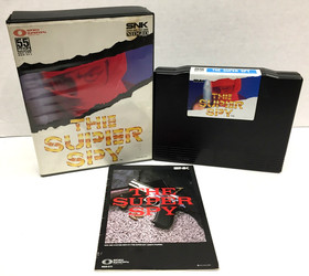 The Super Spy  NEO GEO AES Complete CIB US Version NEOGEO snk TESTED & WORKING