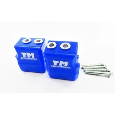 Open Package Return - TM Designworks Lower Fork Lug Guards Blue | DEFG-YZ02-BU - Image 1 of 4