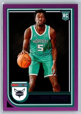 2022-23 Hoops #245 Mark Williams Purple Charlotte Hornets - Image 1 of 2