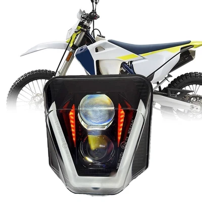 Светодиодная фара Dirt Bike для Husqvarna 2017-2023 FE250 FE450 FE501S FE701SM TE150 - Изображение 1 из 4
