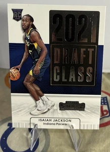 2021-22 Panini Contenders Isaiah Jackson Draft Class Rookie Card Insert #22 - Picture 1 of 3