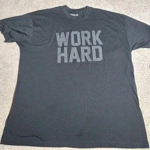 Rogue Fitness T-Shirt 2XL Schwarz Work Hard Kurzarm - Bild 1 von 6