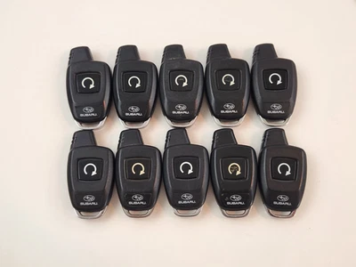 ORIGINAL LOT OF 10 SUBARU AUTO START REMOTE KEY LESS ENTRY OEM FOB USA WHOLESALE - Image 1 of 4