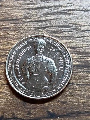 2025 Denver Mint Ida B Wells American Women's Quarter Proof Like Condition - Image 1 of 2