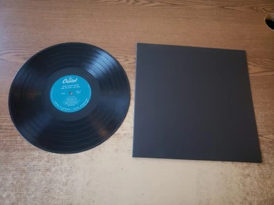 1950s NEW BLACK ALBUM COVER & VERY GOOD LP Gene Vincent Rocks!  970 LP33 - image 1 of 2