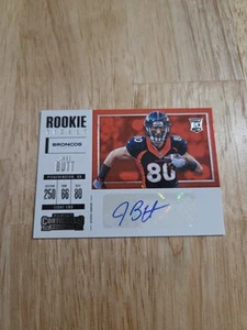 2017 Contenders JAKE BUTT Horizontal Variation Rookie Ticket Autograph #253 Auto - Picture 1 of 10