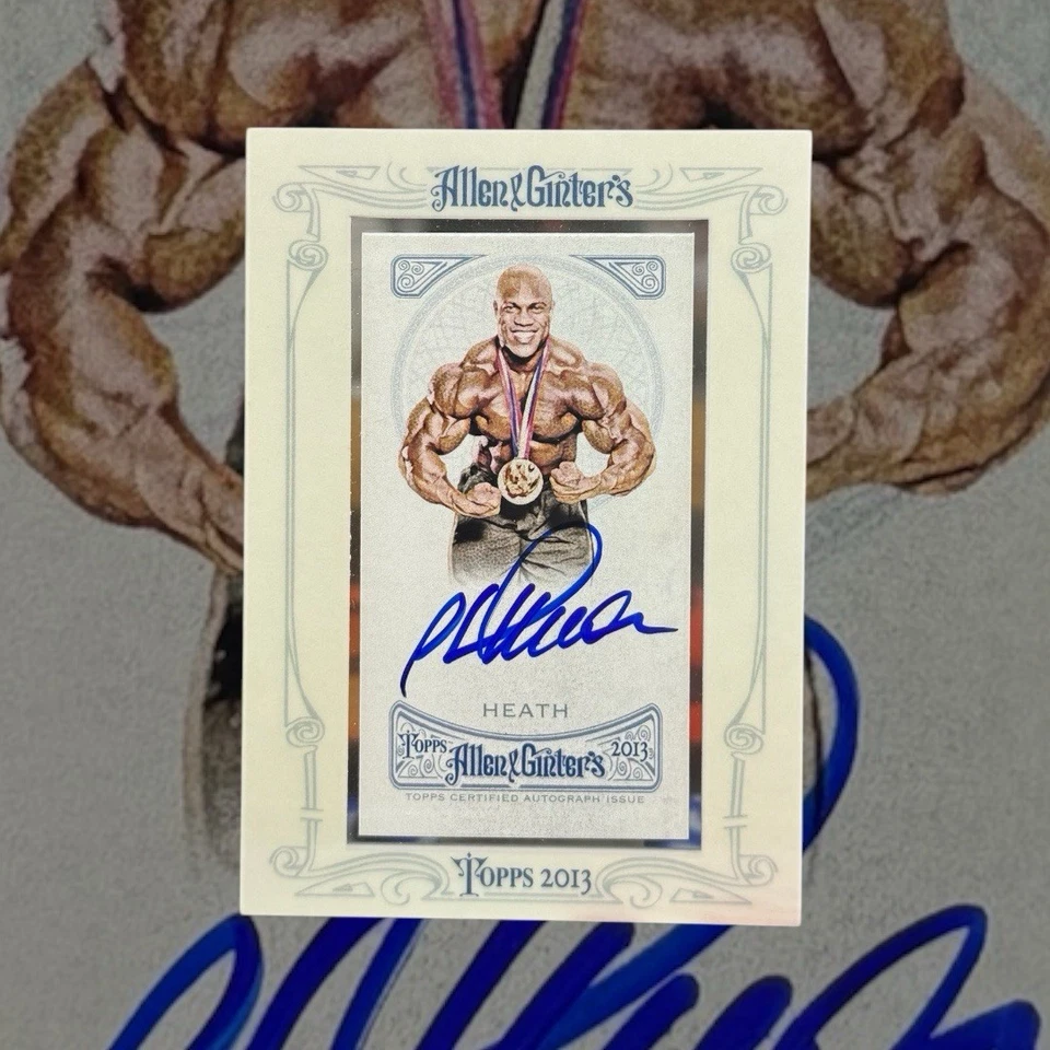 2013 Topps Allen & Ginter’s Phil Heath Auto #AGA-PH - Image 1 of 1
