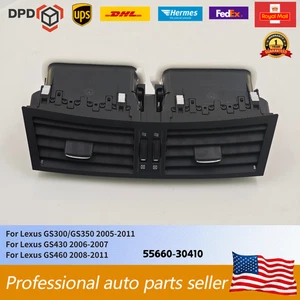 55660-30410 Front Center Dash Dual Air A/C VENT For 2006-2011 Lexus GS300 GS350 - Foto 1 di 14