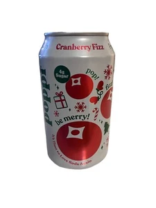 Poppi Cranberry Fizz Edición Limitada Soda Prebiótica 2 Latas 12oz - Imagen 1 de 3
