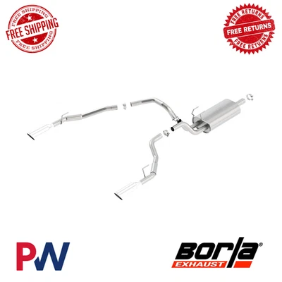 Escape trasero Borla Touring Cat para 09-18 Ram 1500 / 19-23 Classic 1500 5,7 L AT Foto 1 de 2