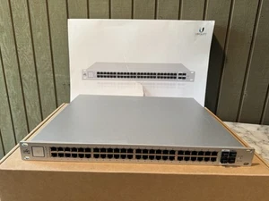Ubiquiti UniFi US-48-500W 48-Port PoE+ Rack Mountable Switch w/ SFP SFP+ - Picture 1 of 2