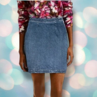 Jaclyn Smith Women’s Blue Denim Jean Skirt Size 6 - Image 1 of 4