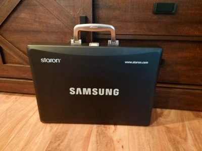 Funda para portátil Samsung Staron muestra mármol metal negra varios Foto 1 de 4