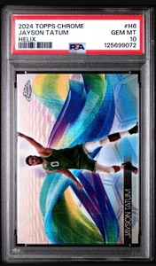 2024 Topps Chrome Jayson Tatum Helix #H-6 - Picture 1 of 2