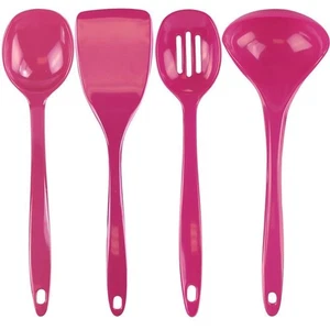 Reston Lloyd 4pc Utensil Set Magenta - Picture 1 of 1