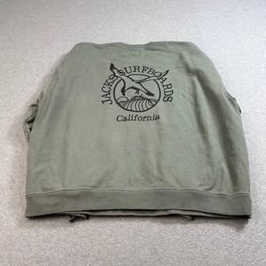 Jacks Surf Shop Sweatshirt Men XXL Sage Heavyweight Crewneck California Comfort - Picture 1 of 7