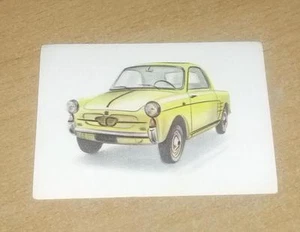 CHROMO CHOCOLAT JACQUES N° 113 : AUTOS 1962 / AUTOBIANCHI BIANCHINA - Picture 1 of 1