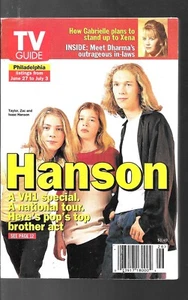 TV GUIDE-6/1998-HANSON-RENEE O'CONNOR-DHARMA AND GREGG-PHILADELPHIA,PA EDITION - Bild 1 von 2