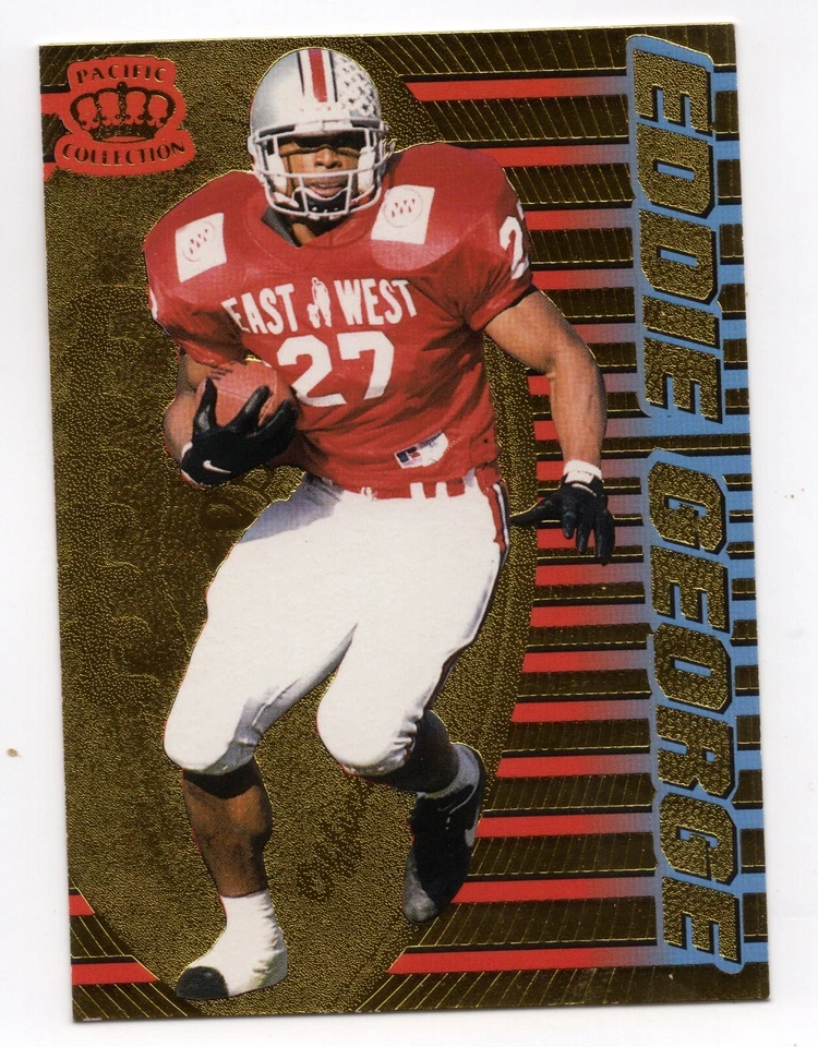 1996 Pacific Crown Collection Eddie George RC #P-55 - #1 Pick Houston Oilers - Image 1 of 1