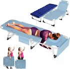 H&ZT Adjustable 5-Position Patio Chaise Lounge Chair Tanning Chair Padded Chaise