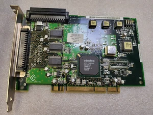 Adaptec AHA-2940U2B/ Mac Apple 68pin PCI SCSI Controller Card TESTED US SELLER - Picture 1 of 2