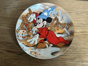 Disney Fantasia Mickey Mouse Cartoon Classics Collector Plate Disney Vintage - Picture 1 of 2