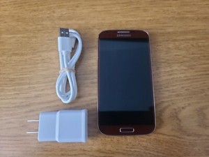 Samsung Galaxy S4 SGH-I337 - 16GB - Red Aurora (AT&T) Smartphone