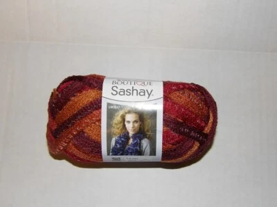 Red Heart Boutique Sashay Metallic Salsa (reds/oranges) 3.5 oz 30 yds. - Image 1 of 3