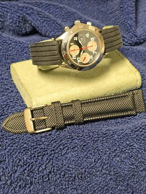 Movado Kingmatic High Grade Swiss Chronograph 7750 Valjoux Mvmt. Serviced RUNS ! - Image 1 of 4