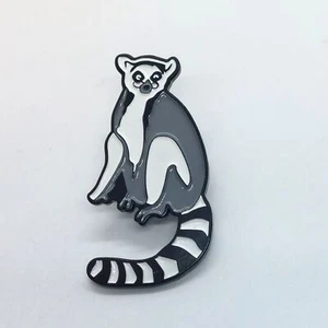 Lemur Anstecknadel Emaille Sammlerstück - Bild 1 von 3