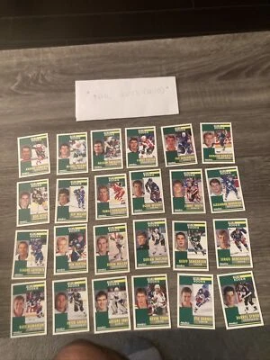 1991-92 Pinnacle Rookie 24 Card Lot, free ship, see photo - Image 1 of 4