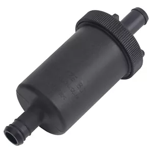 Universal 10mm Inline Reusable Motorcycle Fuel Filter Gas Washable Straight Head - Picture 1 of 12