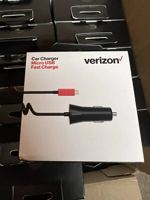 Original Verizon Micro USB Fast Charge Wall Charger OR Car Charger Samsung - Image 1 of 4