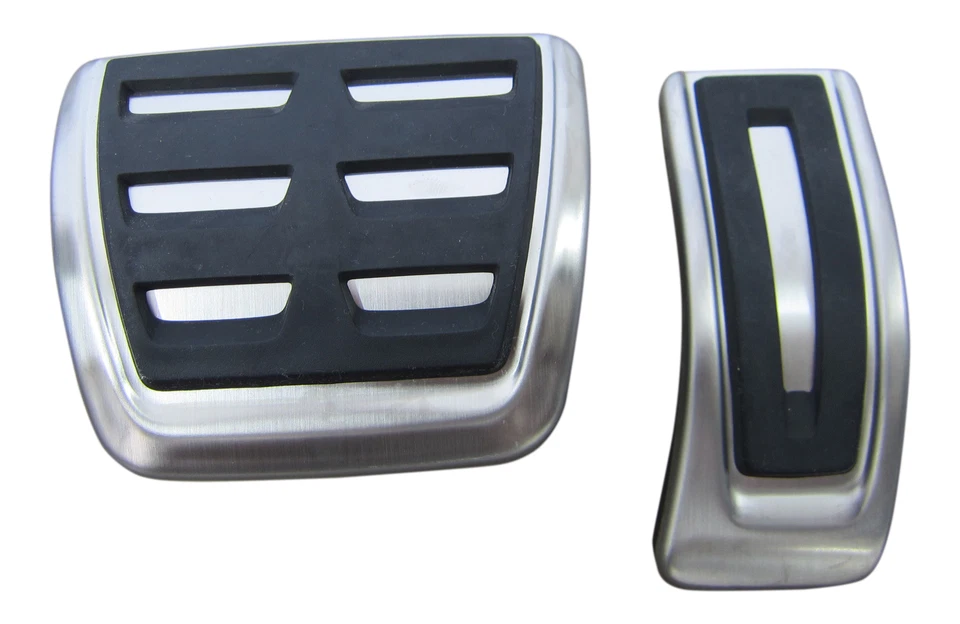 Original OEM Audi Pedale Pedalkappen Automatik für Audi Q7 4M ab 2015- = Nur RHD - Bild 1 von 1