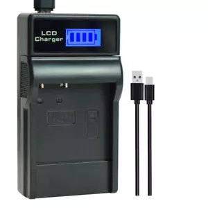 LED Battery Charger for NP-40 CASIO Exilim EX-Z1080 EX-Z1000 EX-Z1050 EX-Z850 - Picture 1 of 6
